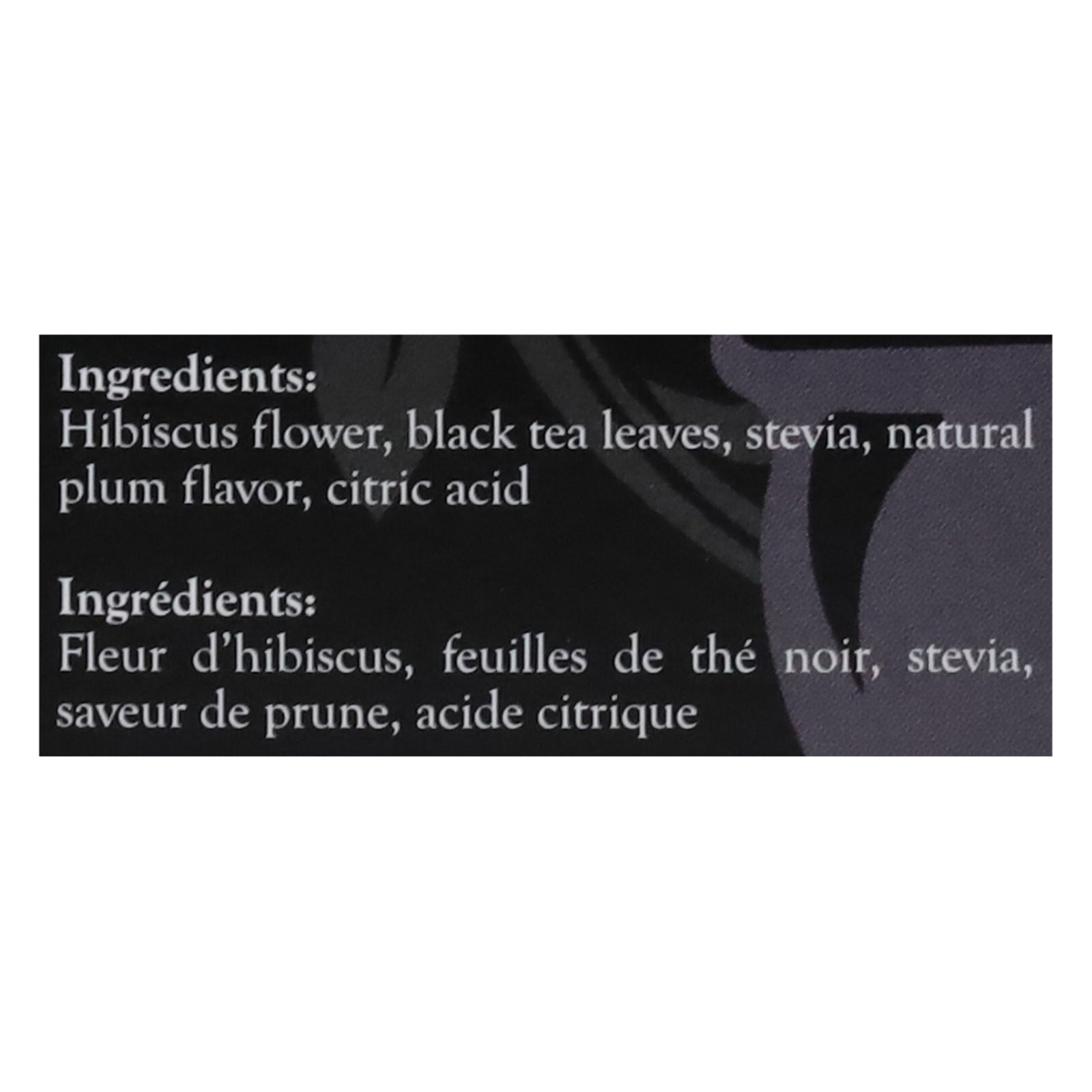 Uncle Lee's Simply Del Plum Herbal Tea - 18 Count Tea Bags