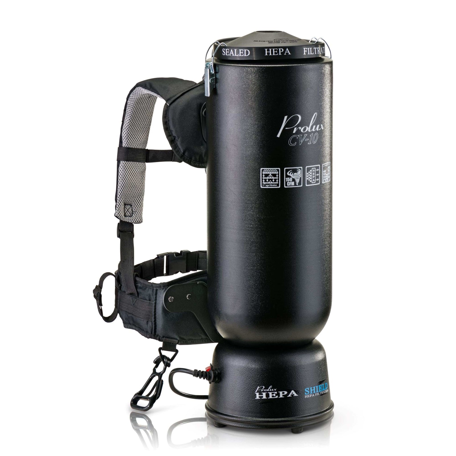 Powerful Lightweight Prolux PLC10 10qt Backpack Vacuum w/ 1 1/2