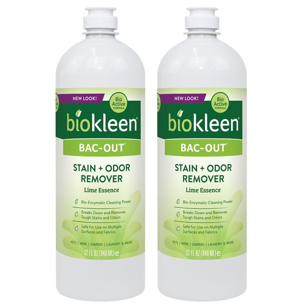 Biokleen Bac Out Pet Stain & Odor Remover 4-Pack 32 Fl Oz Bottles