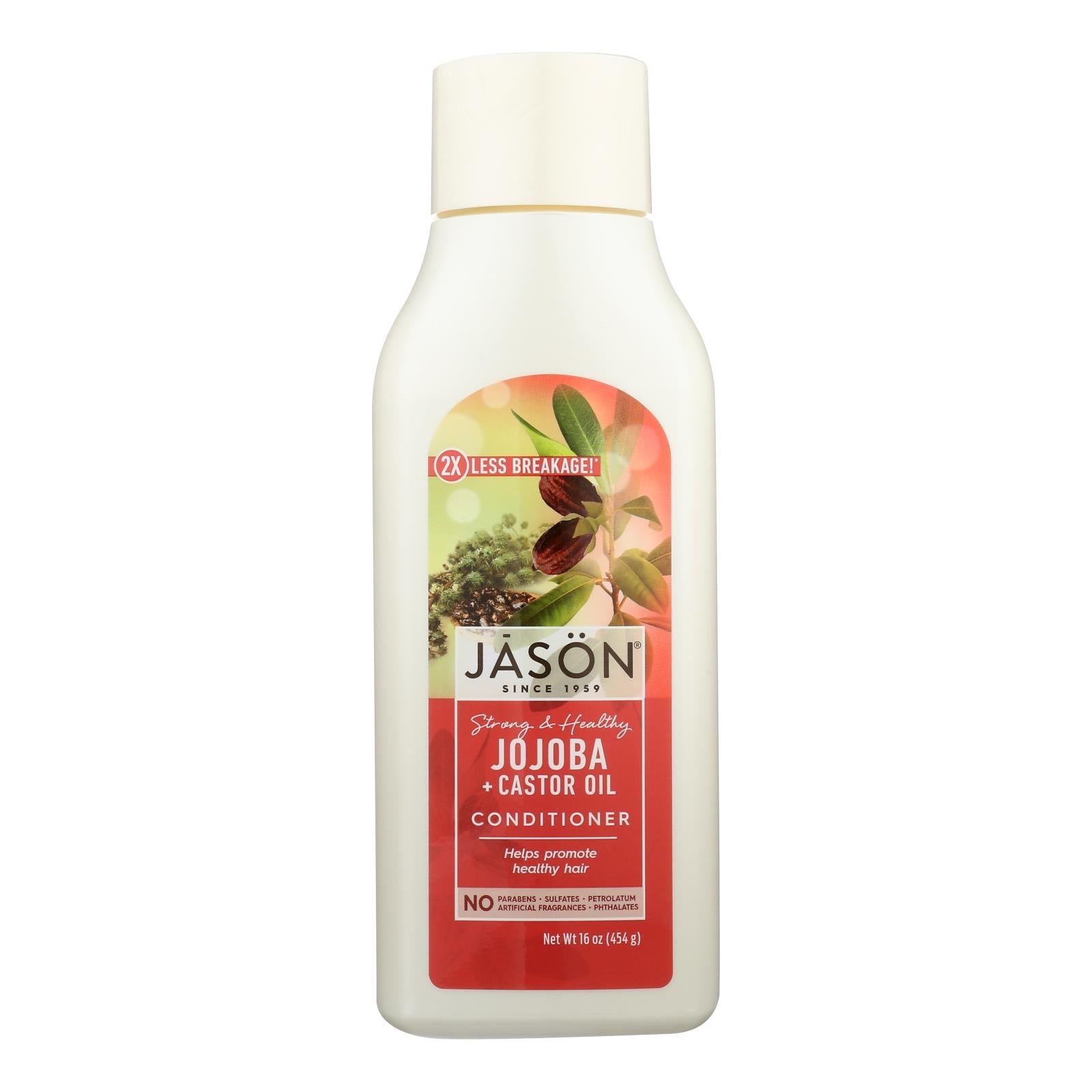 Jason Pure Naturals Long & Strong Jojoba Conditioner 16 Fl Oz