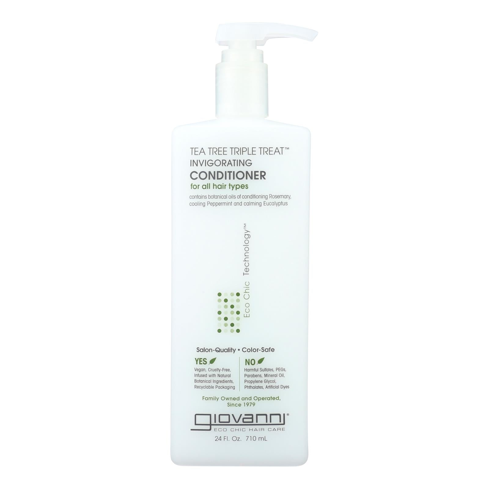 Giovanni Invigorating Tea Tree Conditioner - 24 Fl Oz