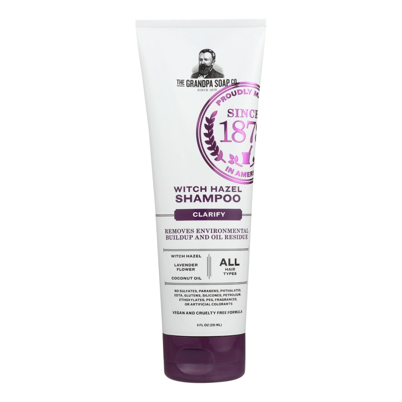 Grandpa Soap Shampoo with Witch Hazel (8 Fl Oz)
