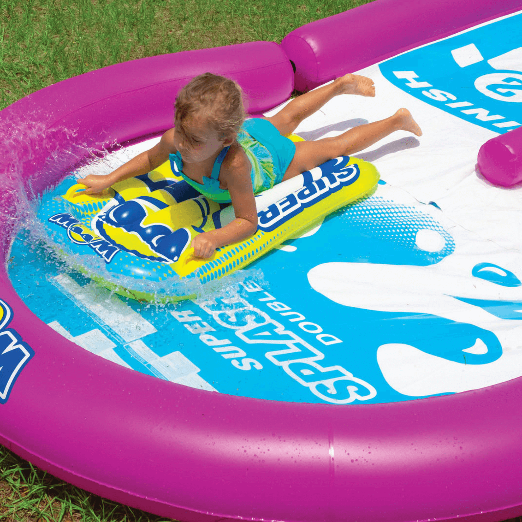 WOW Sports Pool End for the Giant Backyard Double Lane Lawn Slide