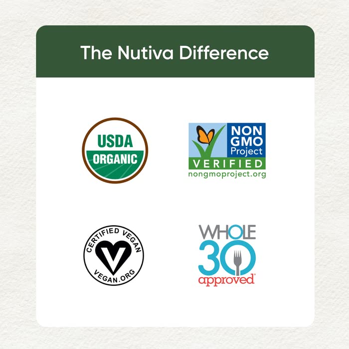 Nutiva Organic Hemp Protein Hi-Fiber, 3 Lbs