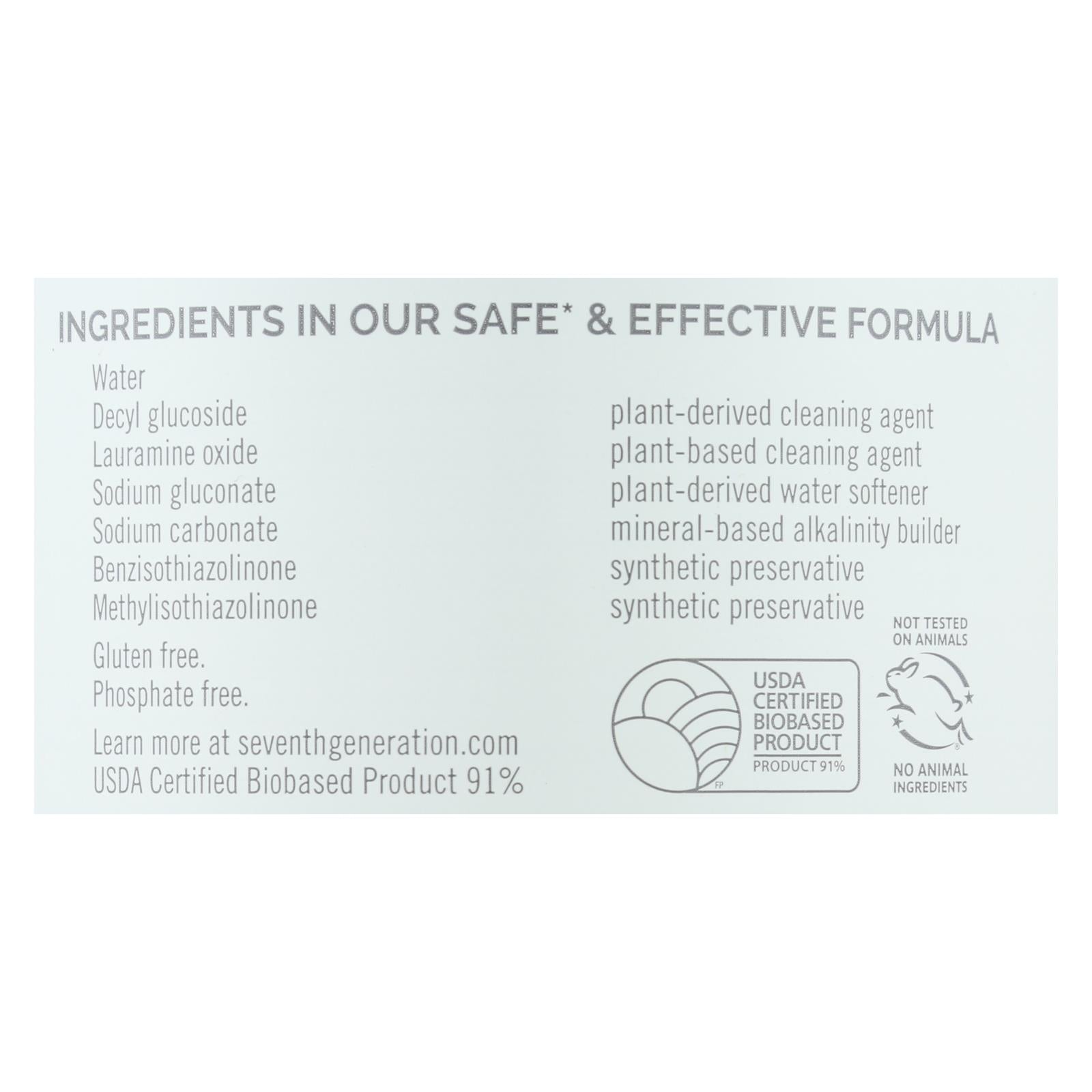 Seventh Generation All-Purpose Cleaner Free and Clear (8-Pack, 23 Fl Oz. Each)