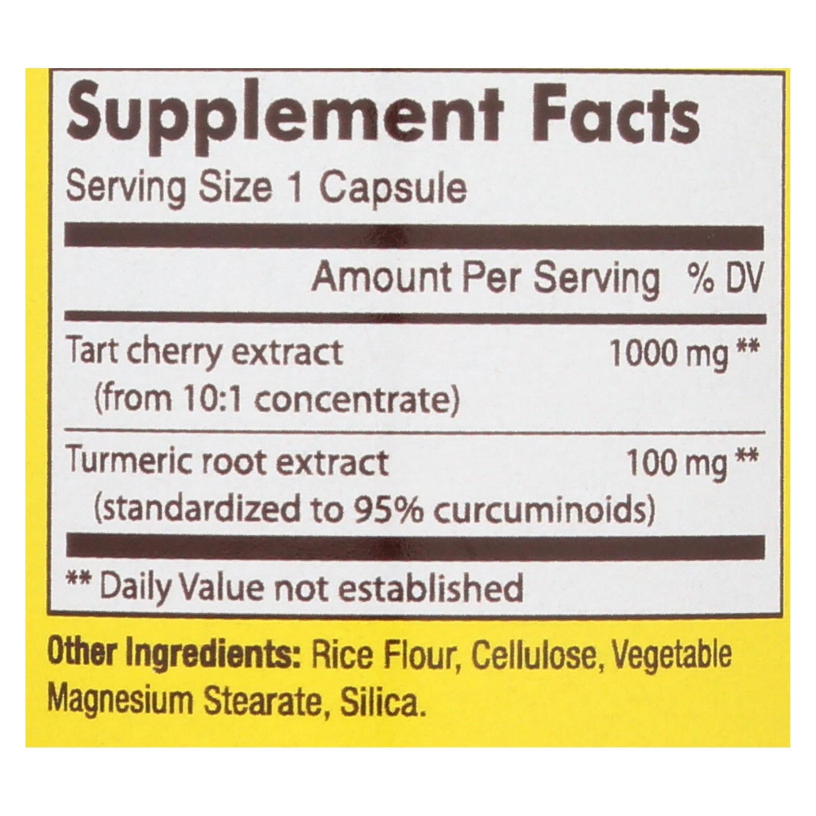 Mason Naturals Tart Cherry Turmeric Joint Support (60 Capsules)