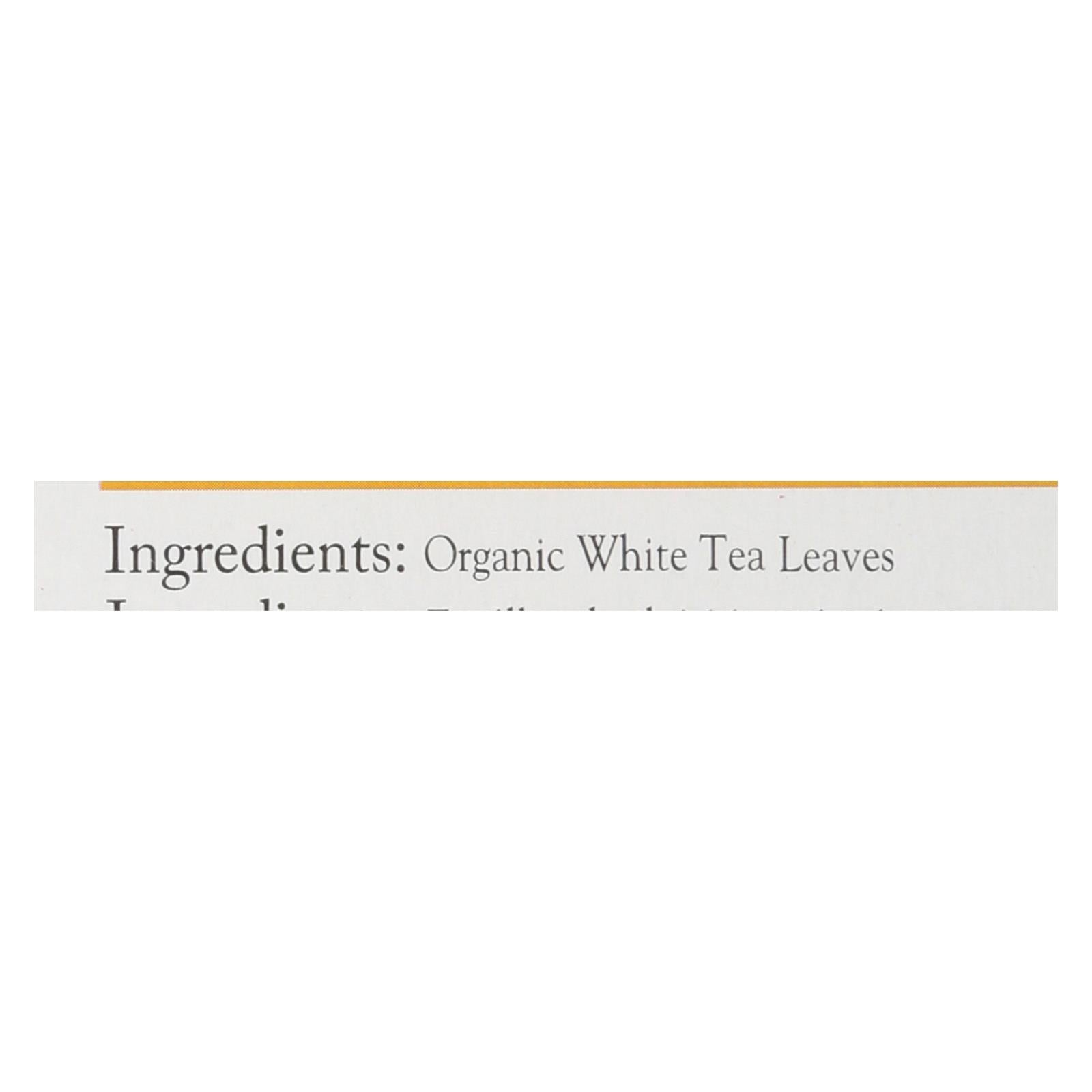 Uncle Lee's Legends of China Organic White Tea (Pack of 100 Tea Bags)