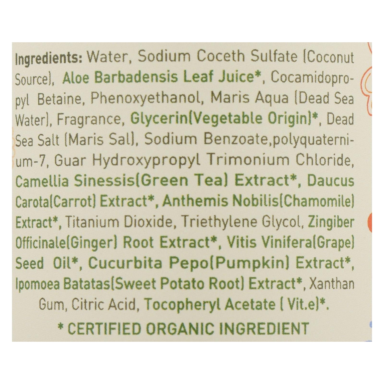 Ecolove Orange Veg Shampoo for Normal & Dry Hair, 17.6 Fl Oz