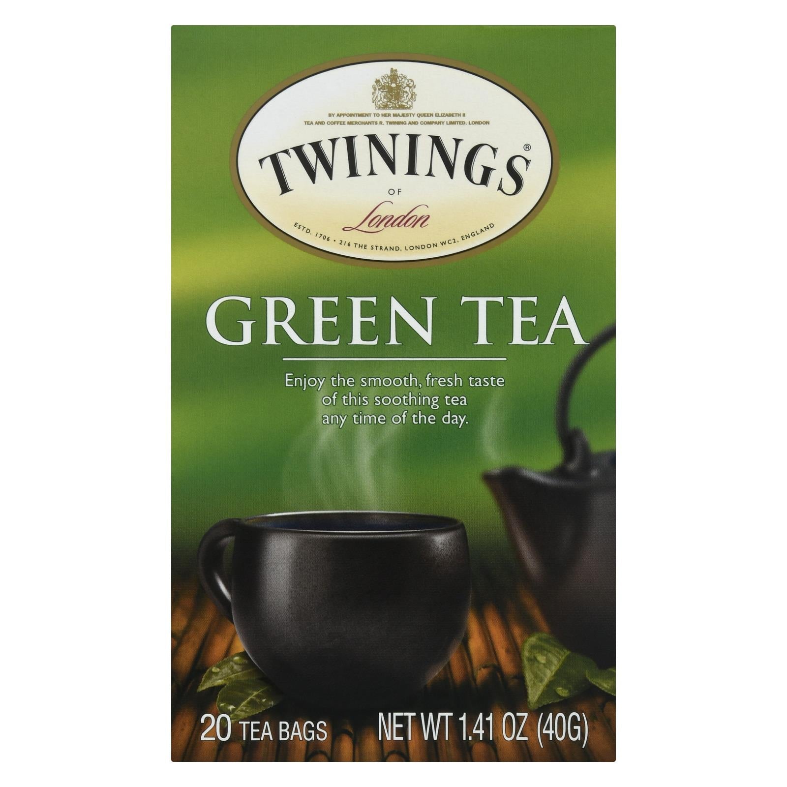 Twinings Natural Green Tea (20 Tea Bags)