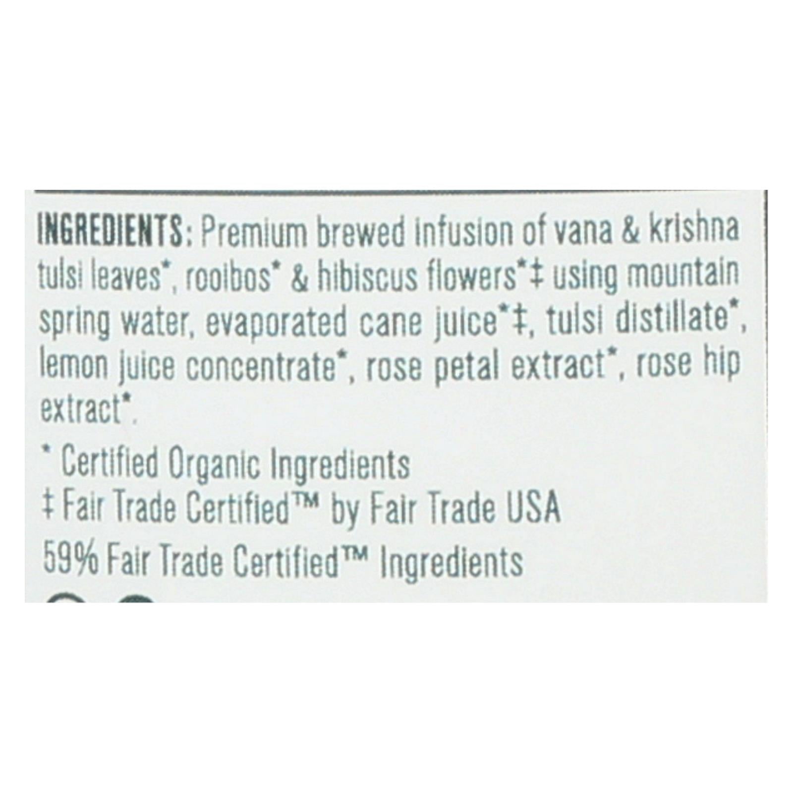 Himalayan Rose Tulsi Tea by Seven Teas - 16oz, (Case of 12)