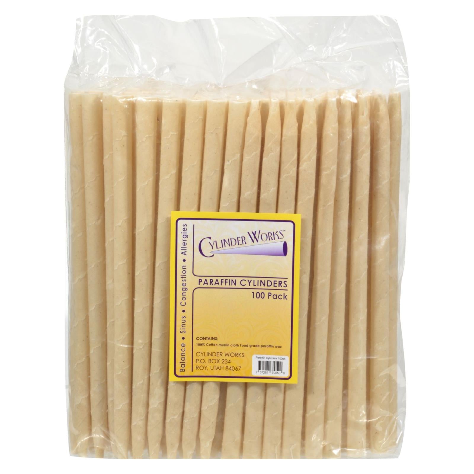 Cylinder Works 100 Temp=0.9 Paraffin Cylinders