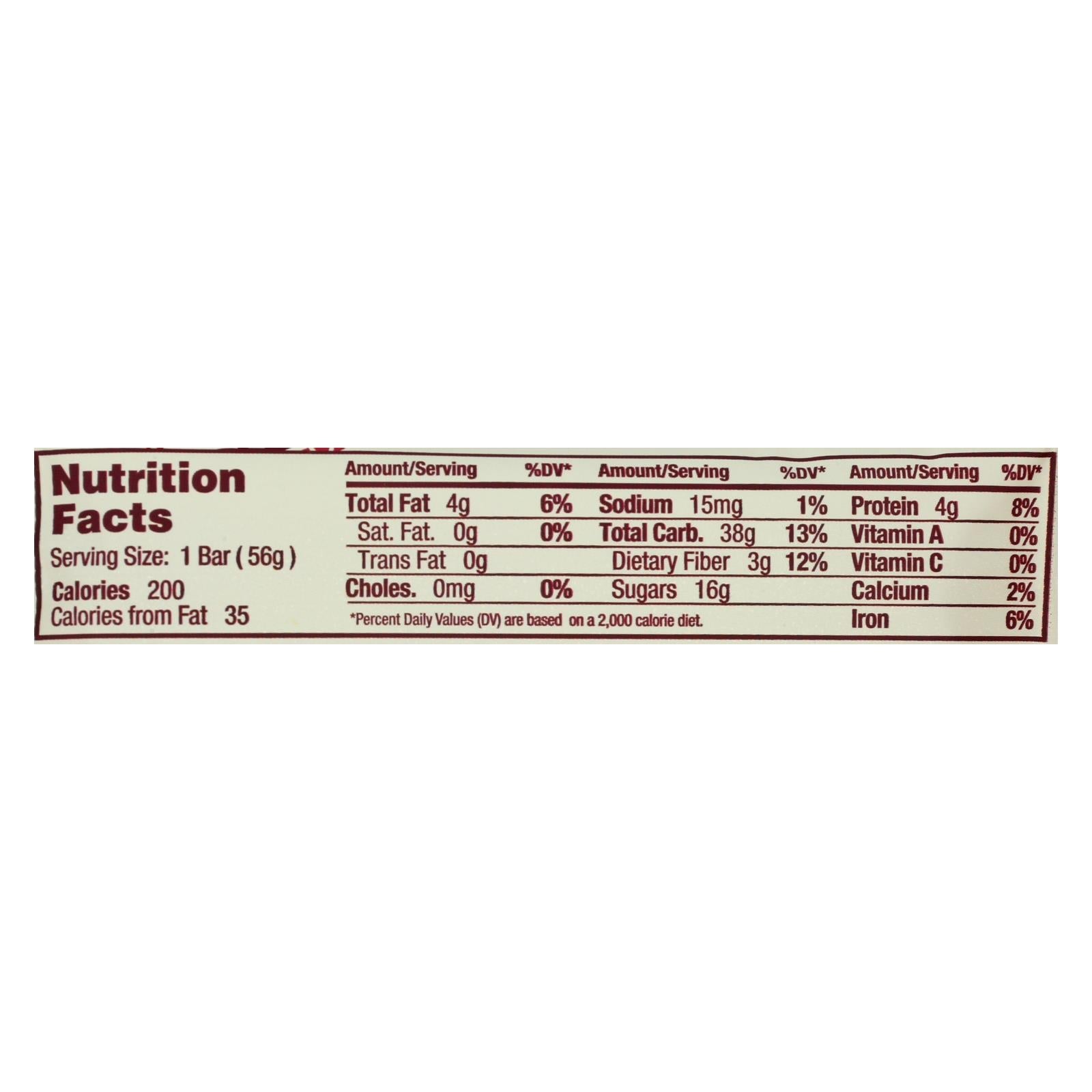 Gomacro Organic Macrobar - Cherries and Berries Variety Pack (12 x 2 Oz Bars)