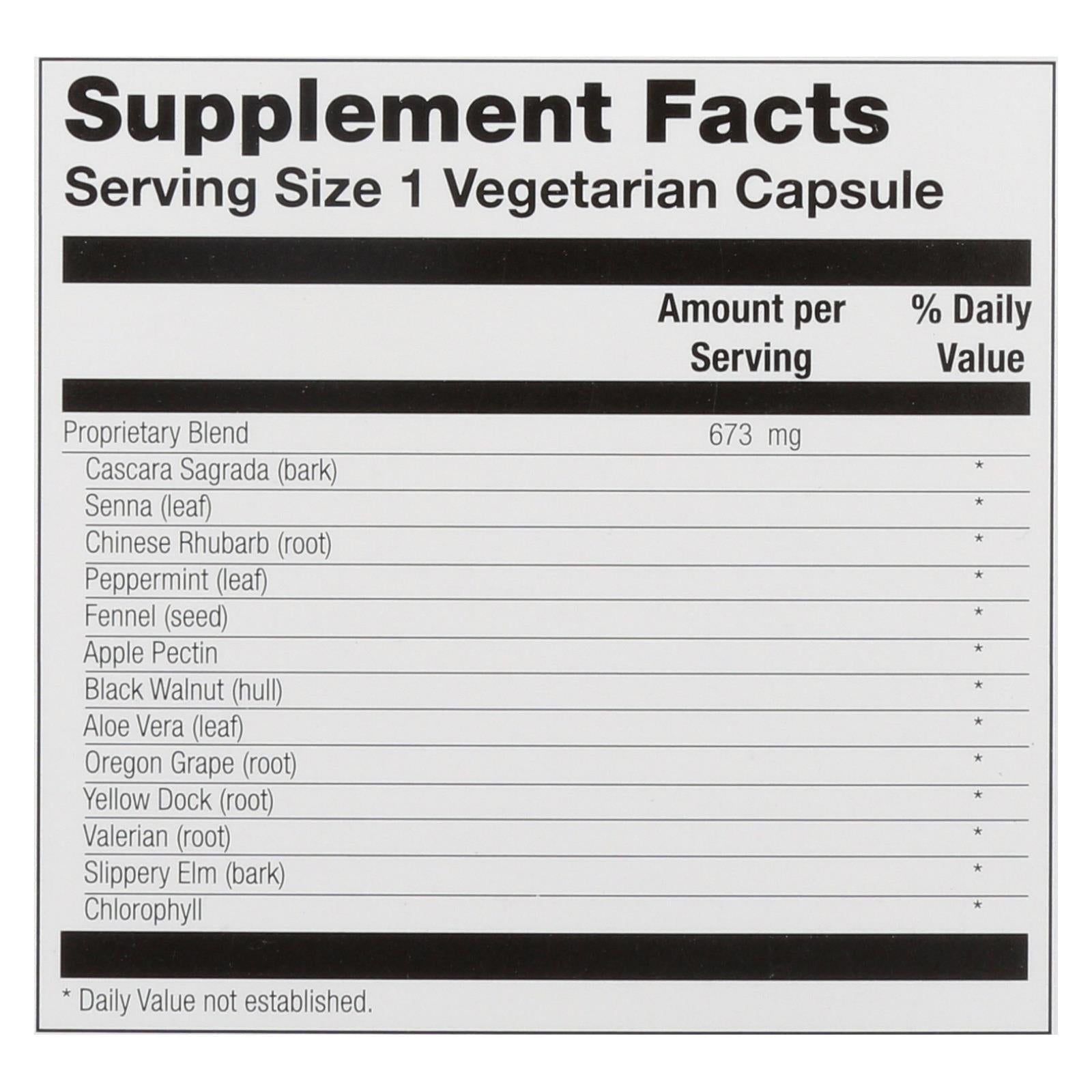Ultra Colon Clenz by Natural Balance (60 Vegetarian Capsules)
