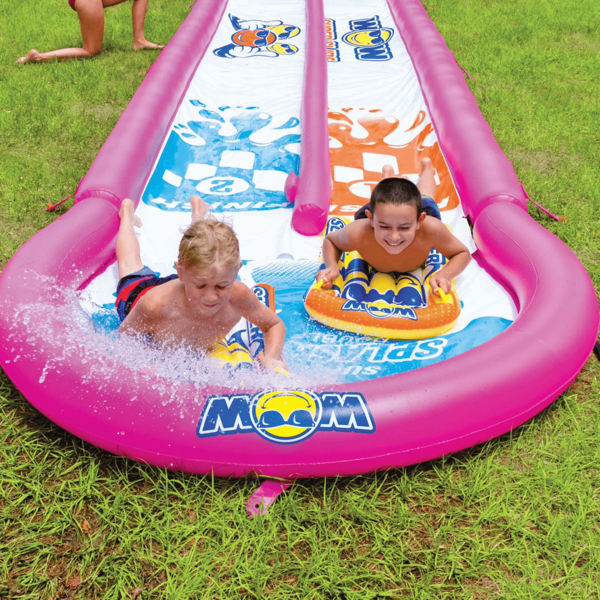 WOW Sports Pool End for the Giant Backyard Double Lane Lawn Slide