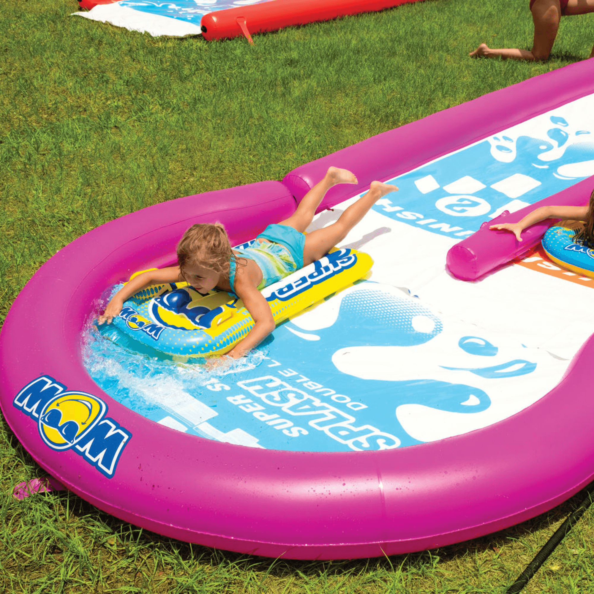 WOW Sports Pool End for the Giant Backyard Double Lane Lawn Slide
