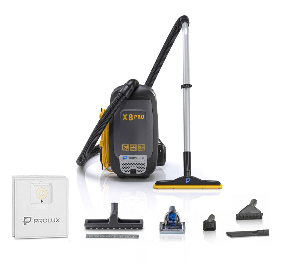 Prolux PLCX8P Pro Commercial Backpack Vacuum w/ Deluxe 1 1/2