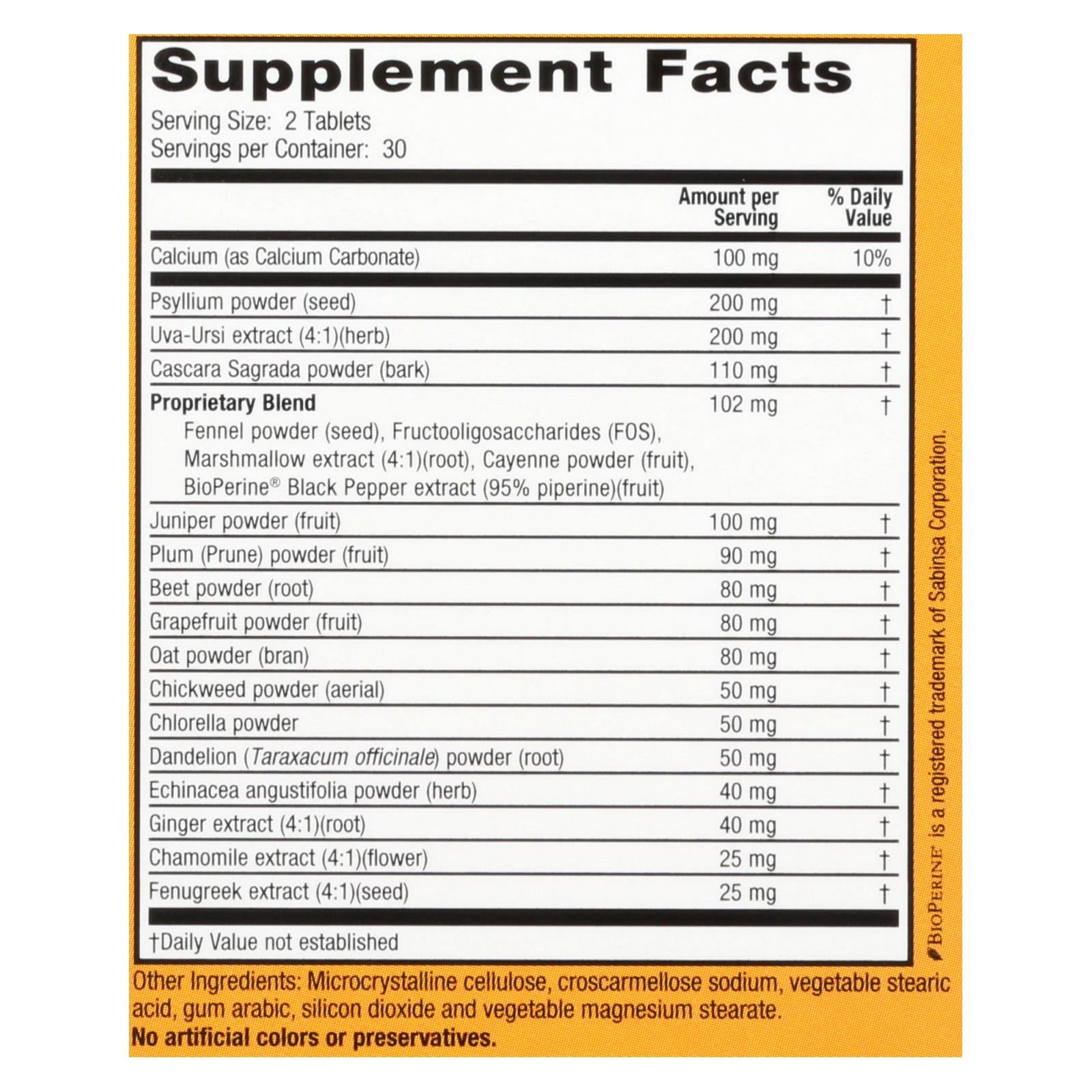 Nature's Secret 15-Day Rapid Weight Loss Diet & Cleansing Program - 60 Tablets