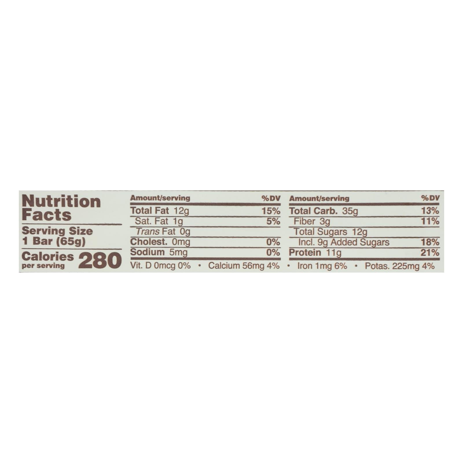 Gomacro Banana and Almond Butter Organic  (Pack of 12) - 2.3 Oz Bars