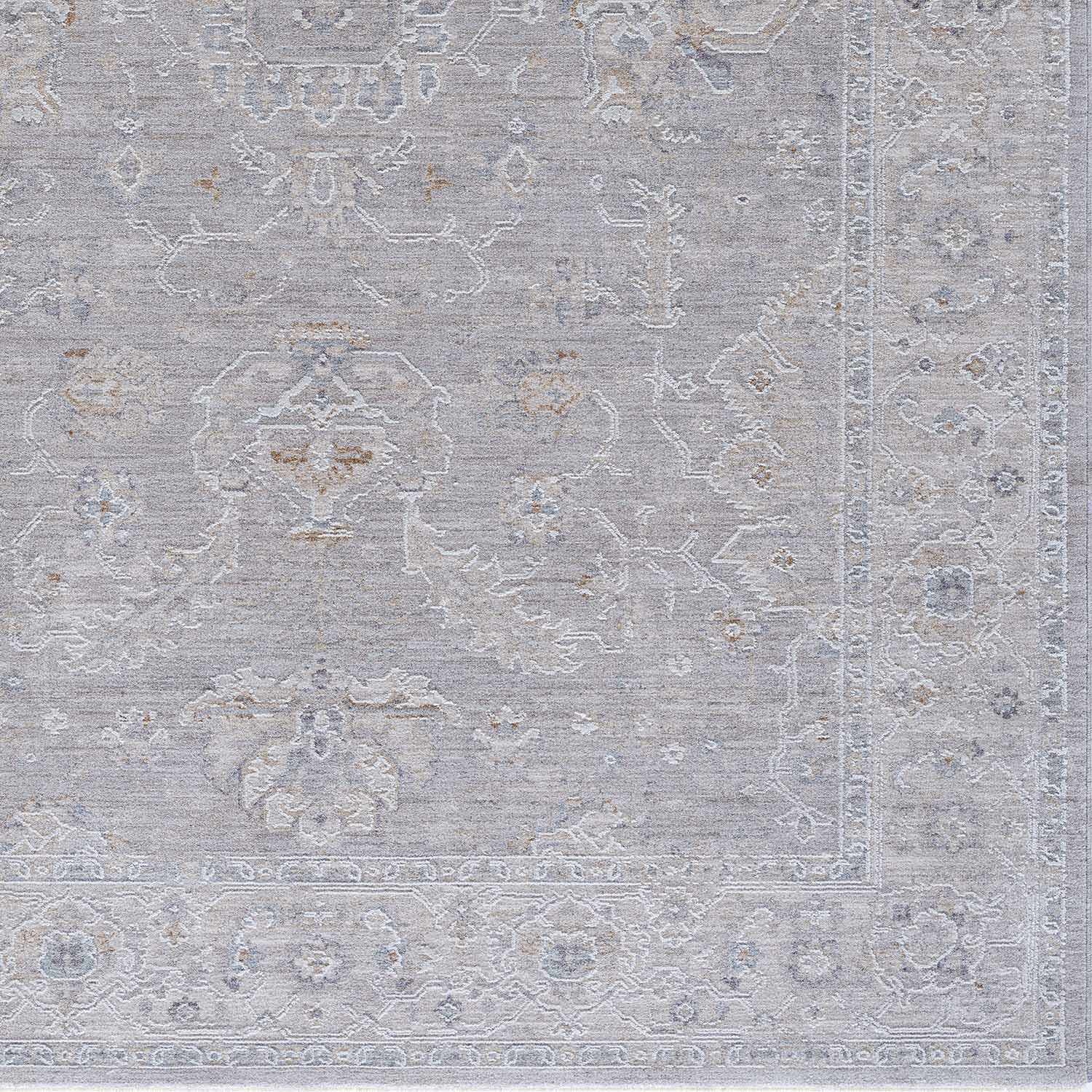 Tahmoor Gray Statement Rug - Clearance