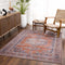 Taber Burnt Orange Washable Rug
