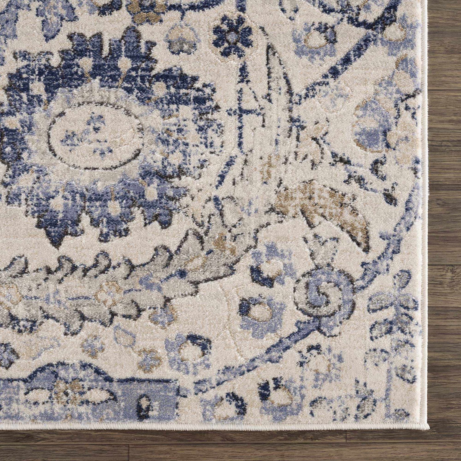 Georgiana Blue & Beige Oushak Rug