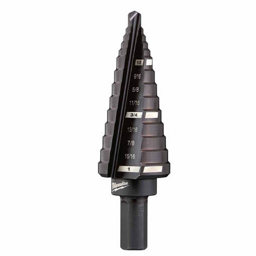 Milwaukee 48-89-9208 #8 Step Drill Bit, 1/2