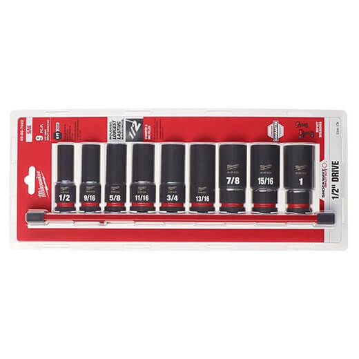 Milwaukee 49-66-7022 9PC SHOCKWAVE Impact Duty™ 1/2