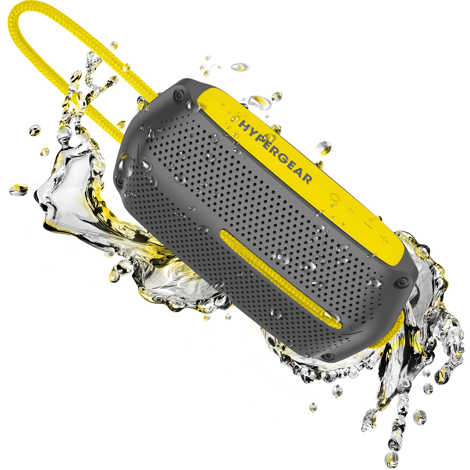 HyperGear Wave Water Resistant Wireless Speaker with Extended Battery Life (WATER-PRNT)