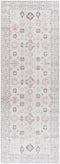 Beige Beckett Vintage Washable Area Rug - Clearance