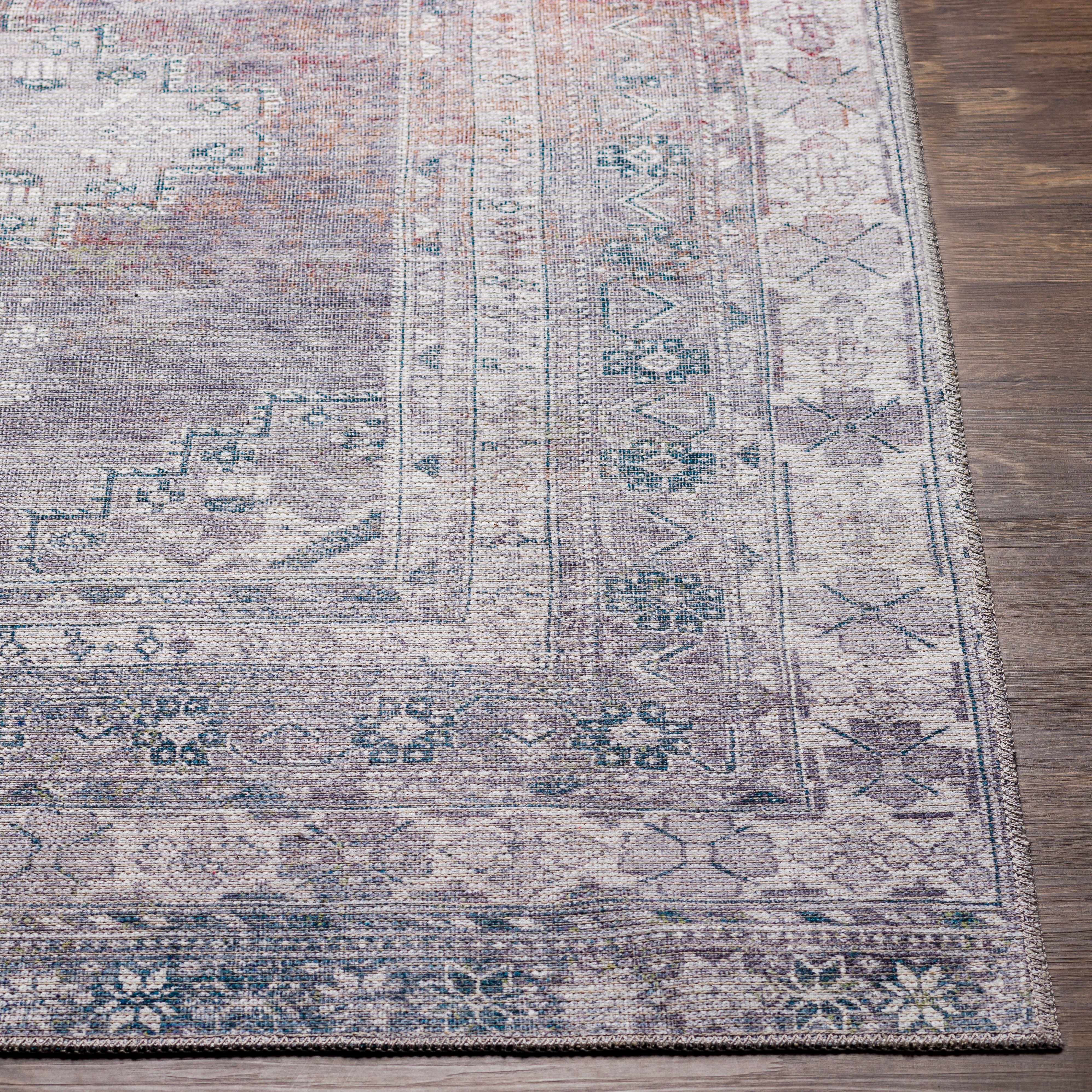 Baltinglass Gray Washable Area Rug - Limited Edition