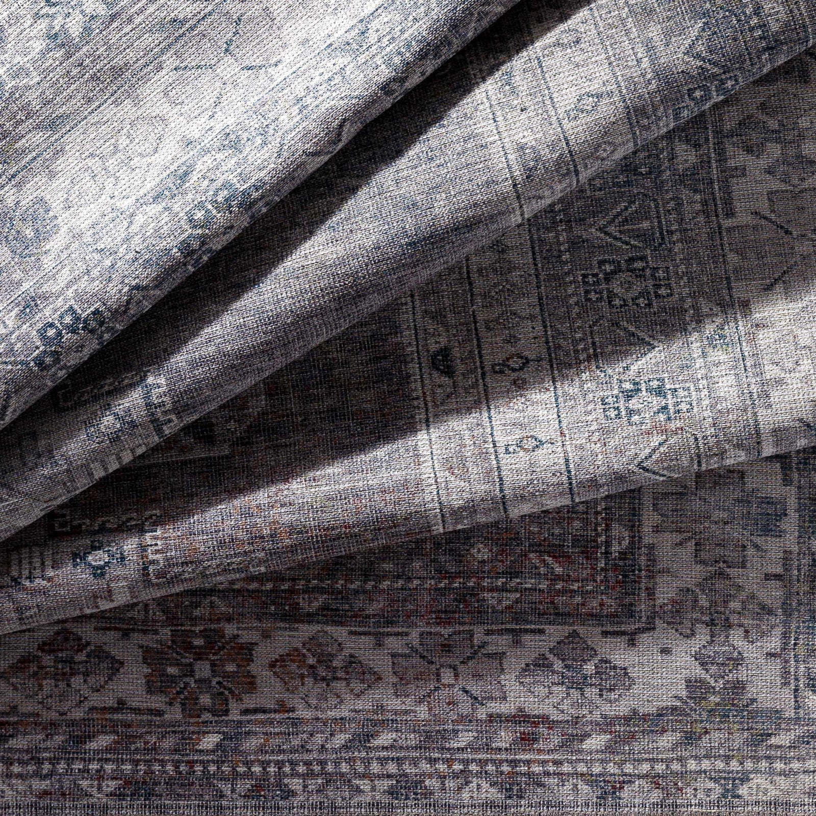Baltinglass Gray Washable Area Rug - Limited Edition