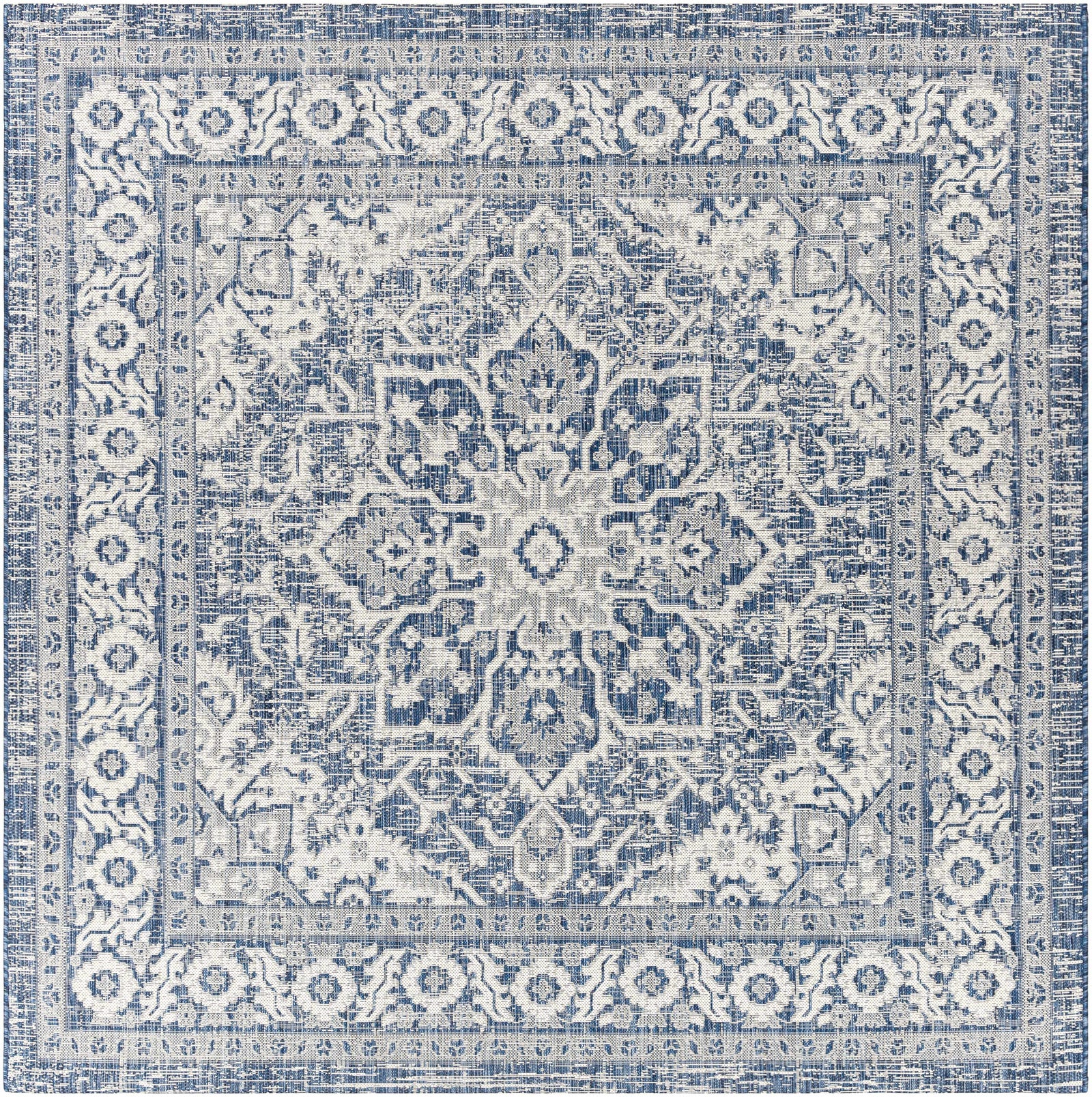 Etoile Navy Blue Performance Rug