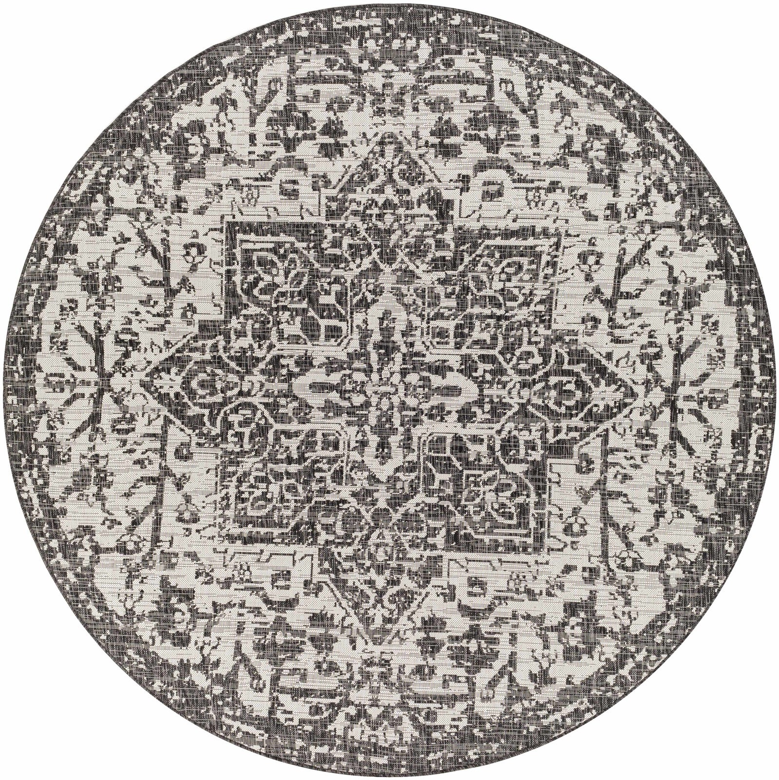 Charcoal Kilmacolm Indoor & Outdoor Rug - Clearance