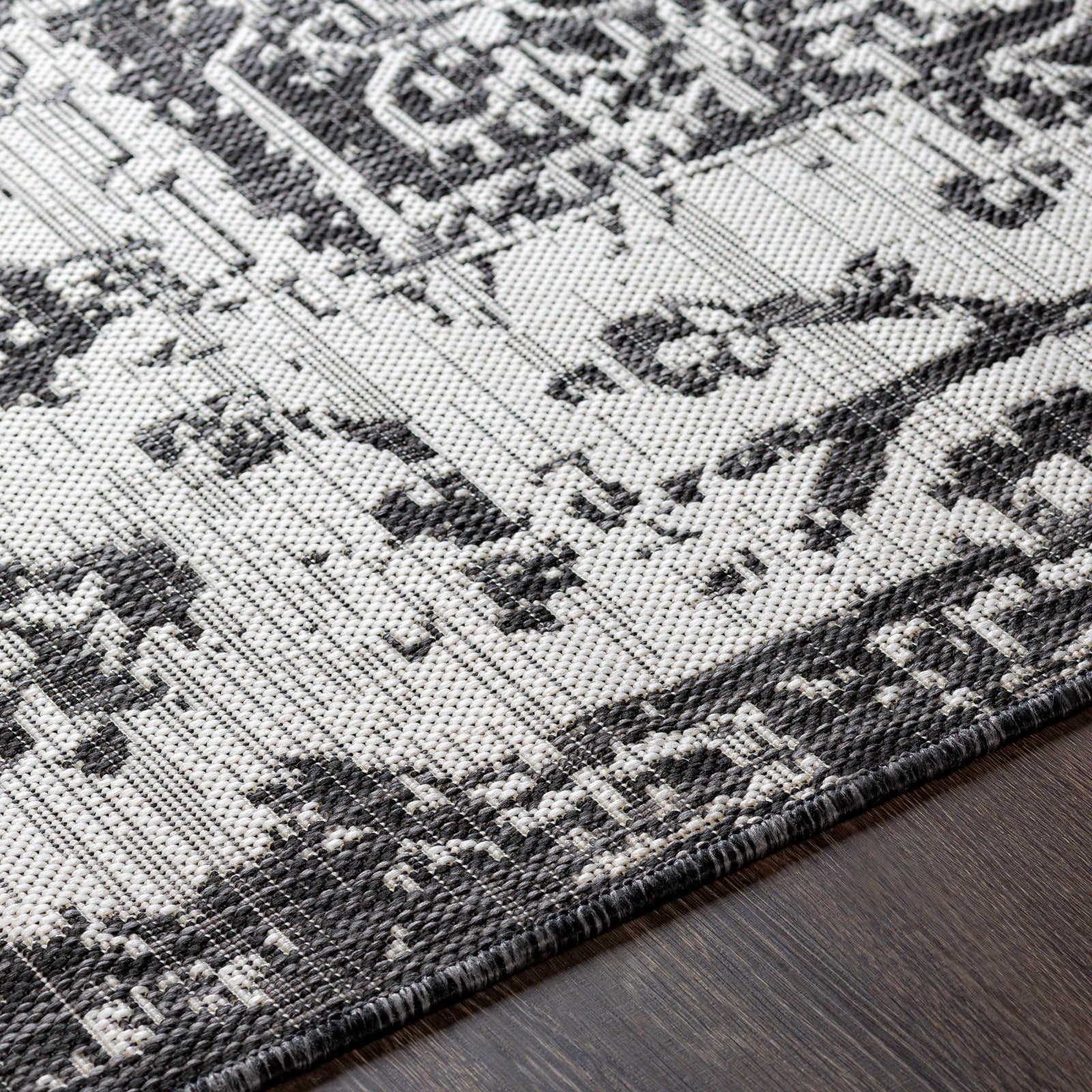 Charcoal Kilmacolm Indoor & Outdoor Rug - Clearance