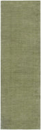 Brockton Solid Wool Sage Green Area Rug