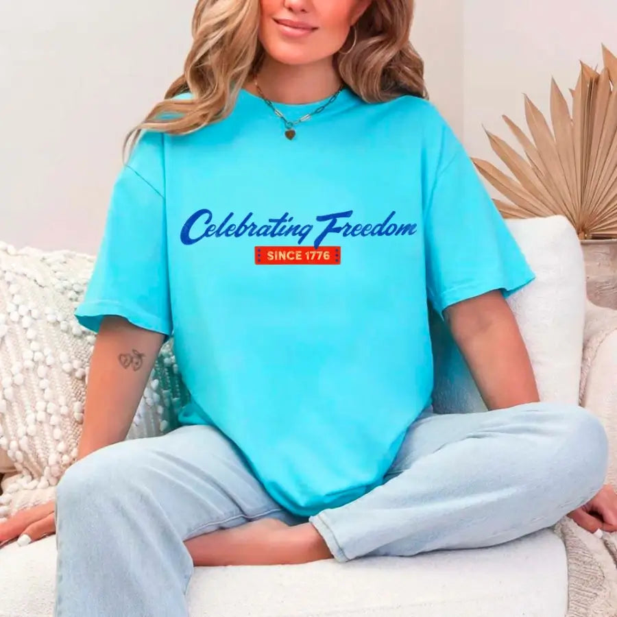 4th of July T-Shirt – Celebrating Freedom Since 1776 Patriotic Tee