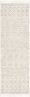 Valyermo Beige Hand Woven Cotton Rug
