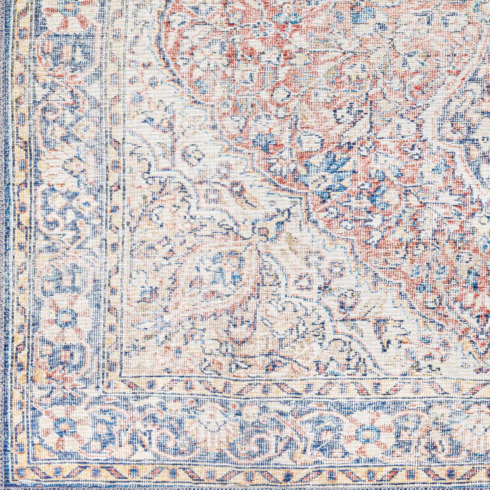 Wacousta Red&Blue Washable Rug - Limited Edition
