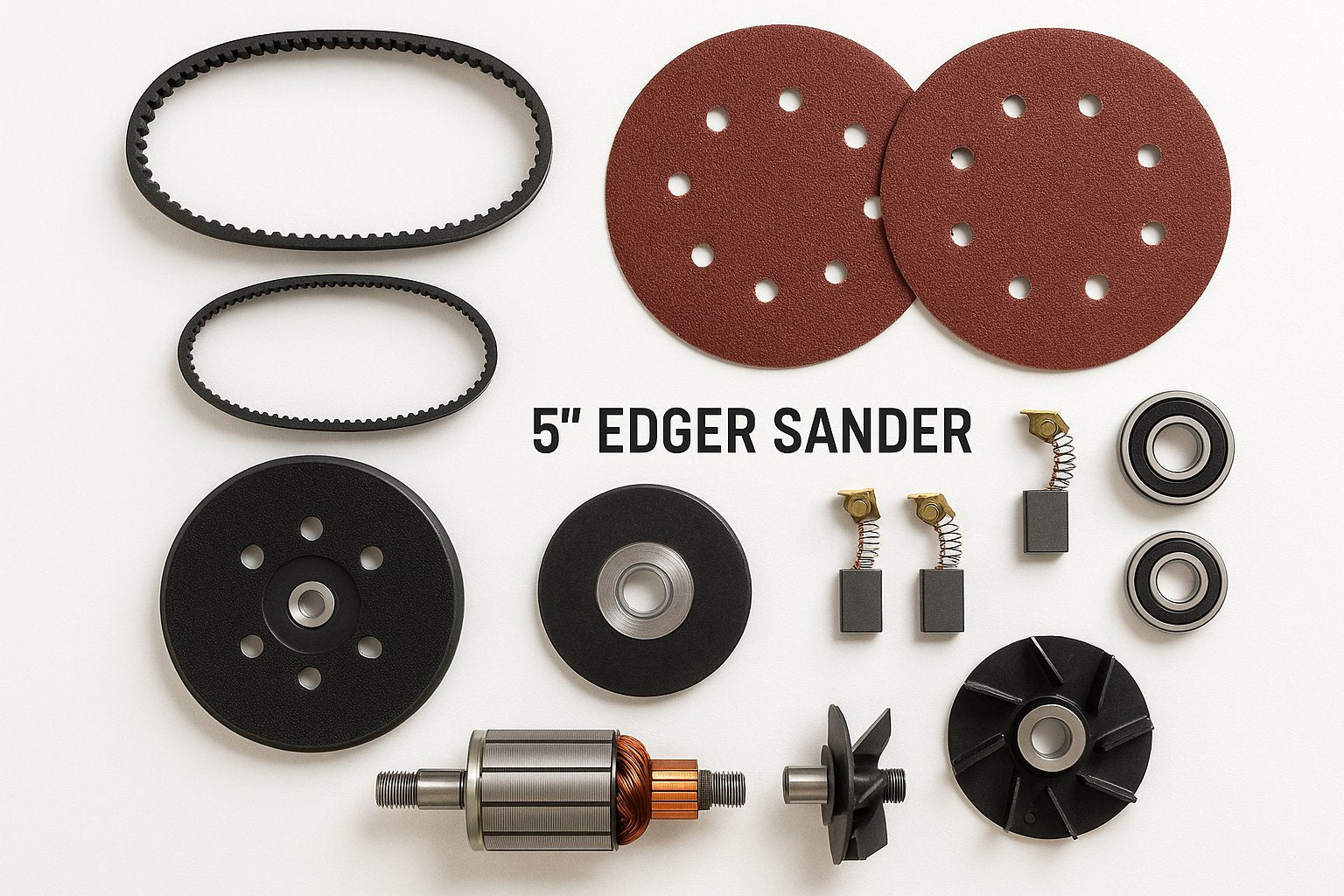 Mini Toe Kick 5in Edger Sander Replacement Parts
