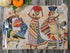 DaDa Bedding Set of 4-Pieces Dancing Women African Kwanzaa Tapestry Dining Table Placemats 13” x 19” (18117)