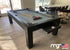 The Modern X45 Pool Table (Solid Oak with Black Finish)