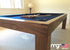 The Modern X100 Pool Table (Solid Walnut with Custom Finish)