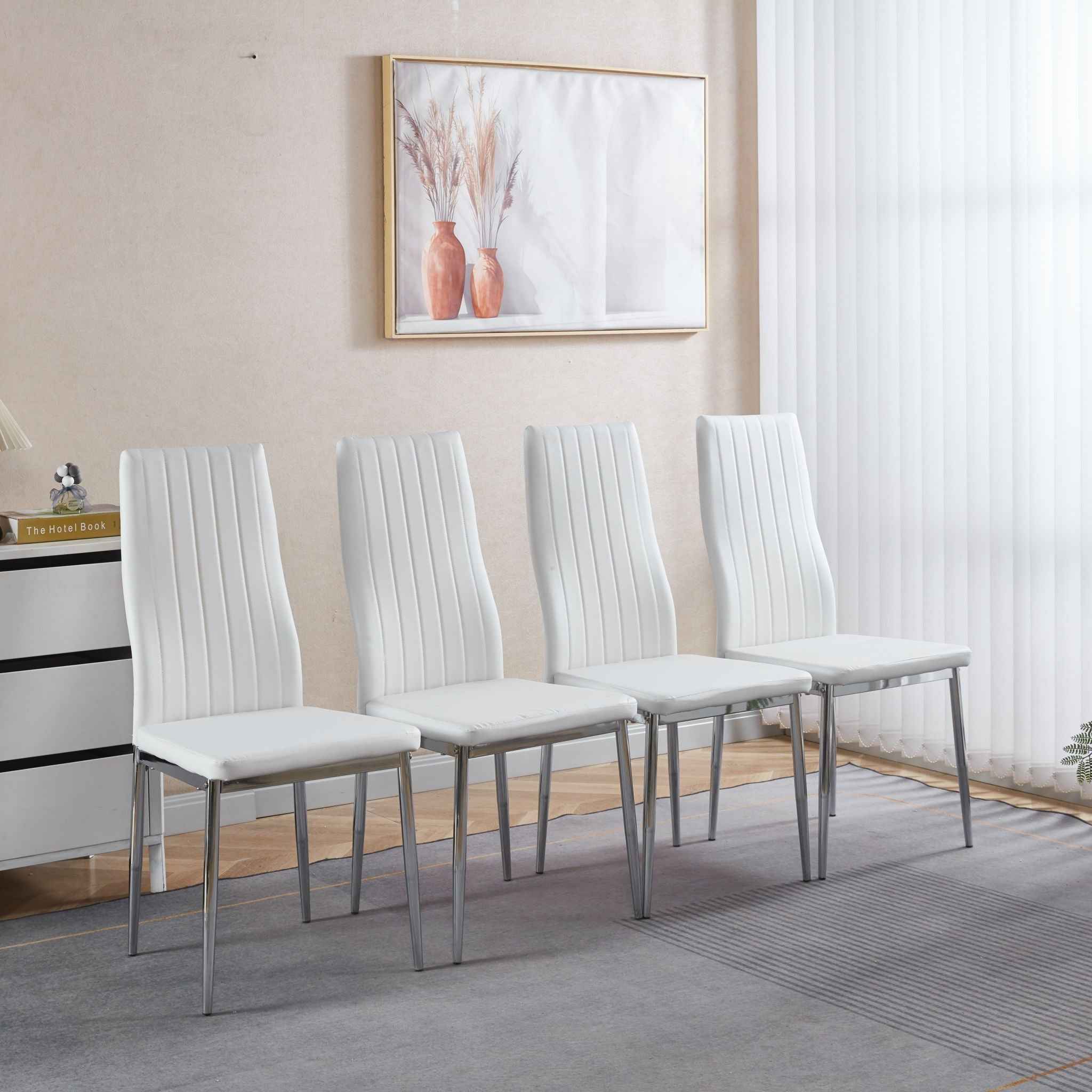 Minimalist Design Dining Chair (Set of 4)