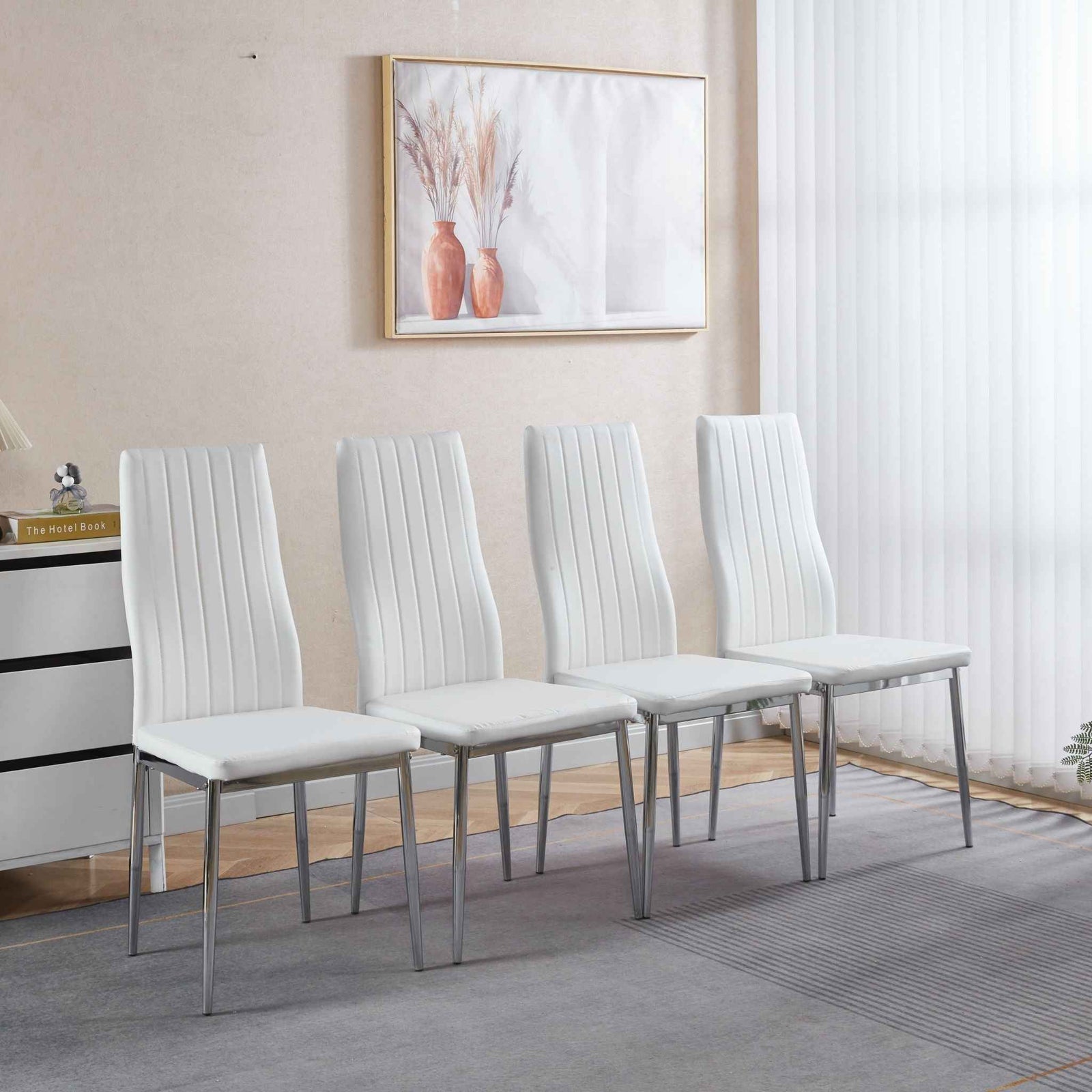 Minimalist Design Dining Chair (Set of 4)