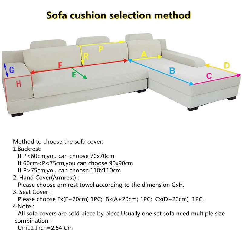 Non-Slip Sectional Couch Cover with Lace, Furniture Protector for Dogs, Pets, and Kids II