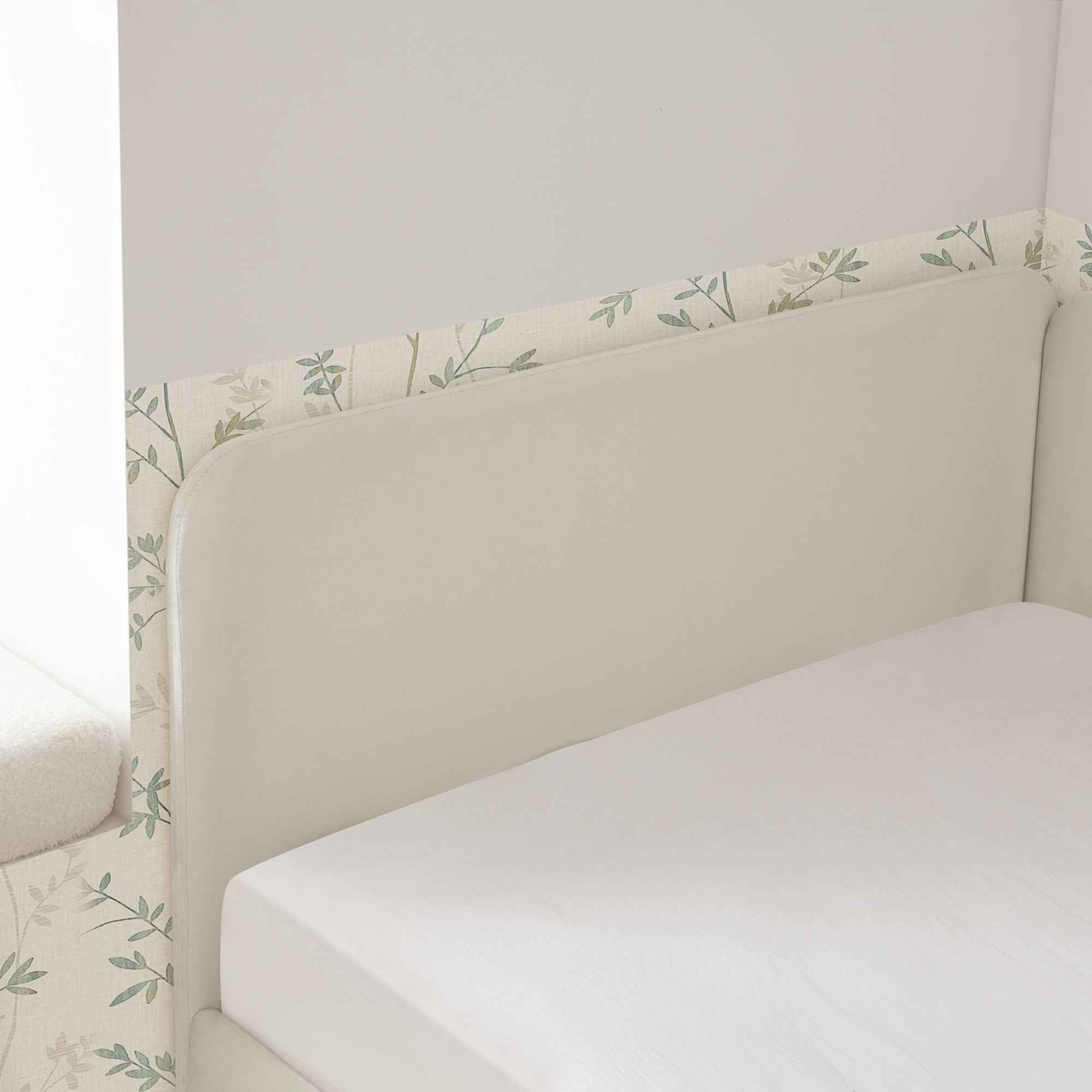 Upholstered Platform Bed Frame With 2 Storage Drawers And Adjustable Sofa Bed