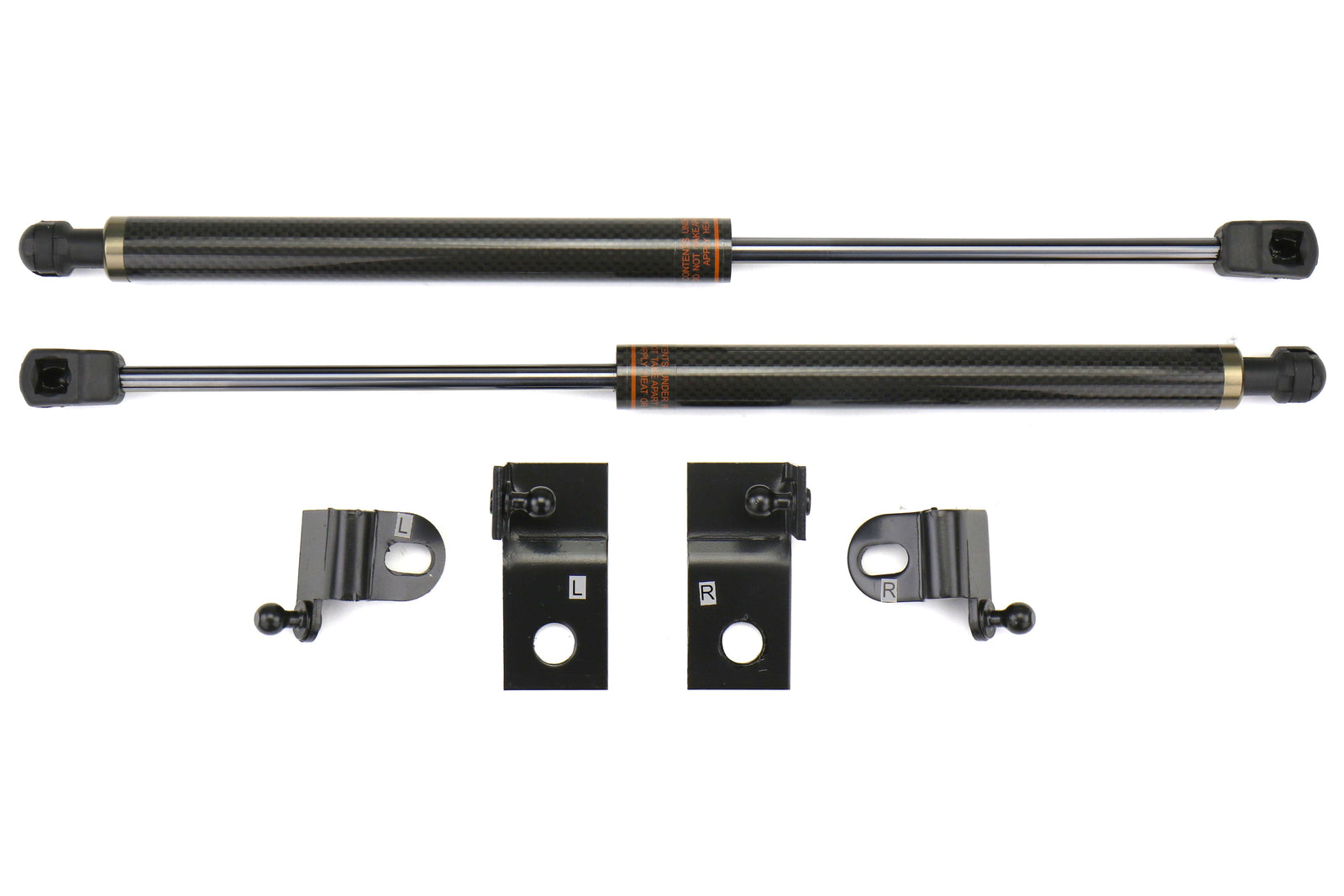 OLM Carbon Hood Damper Kit - 2013-2021 FR-S / BRZ / 86