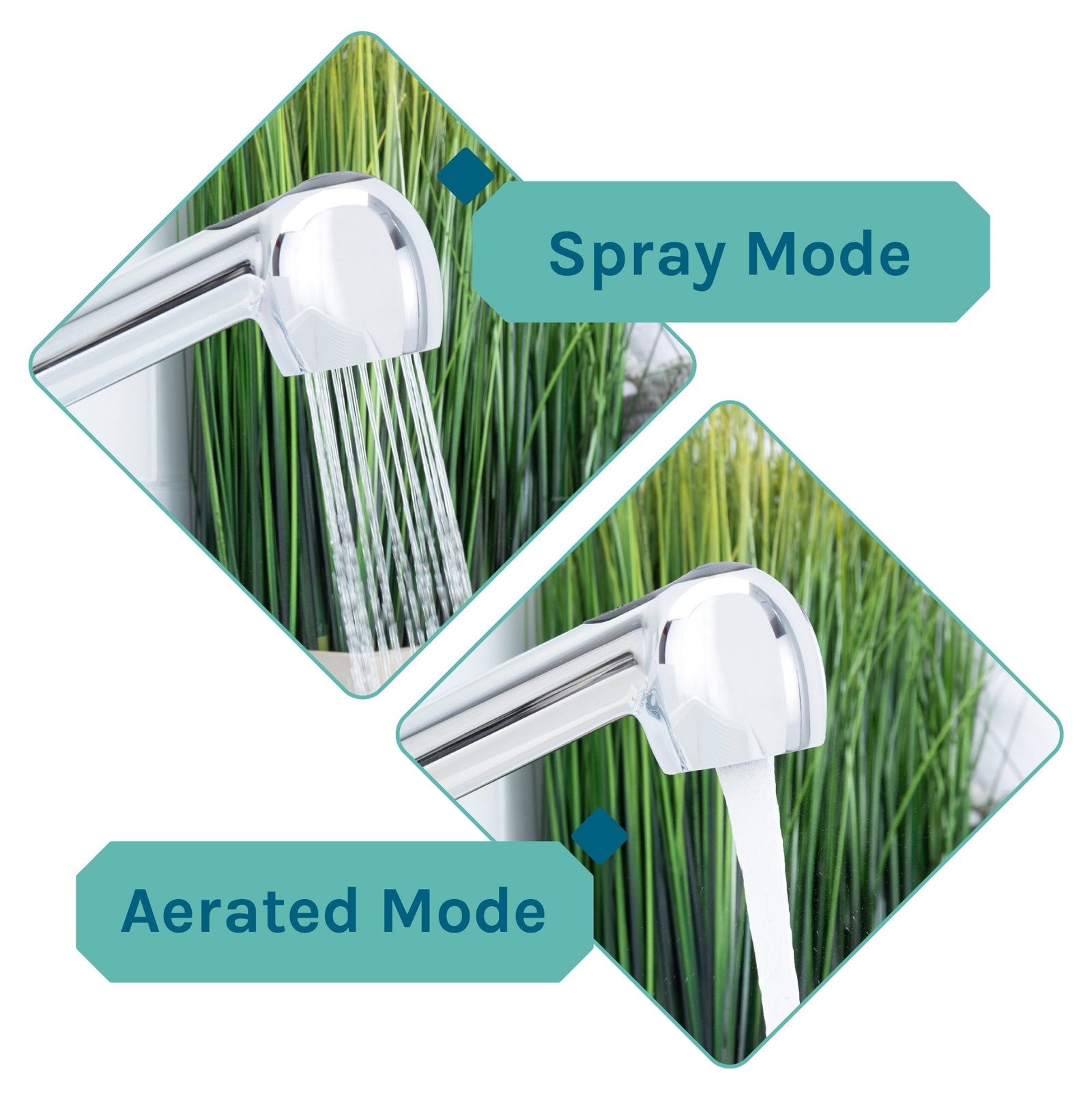 Tehila Chrome Finish Pull-Out Faucet