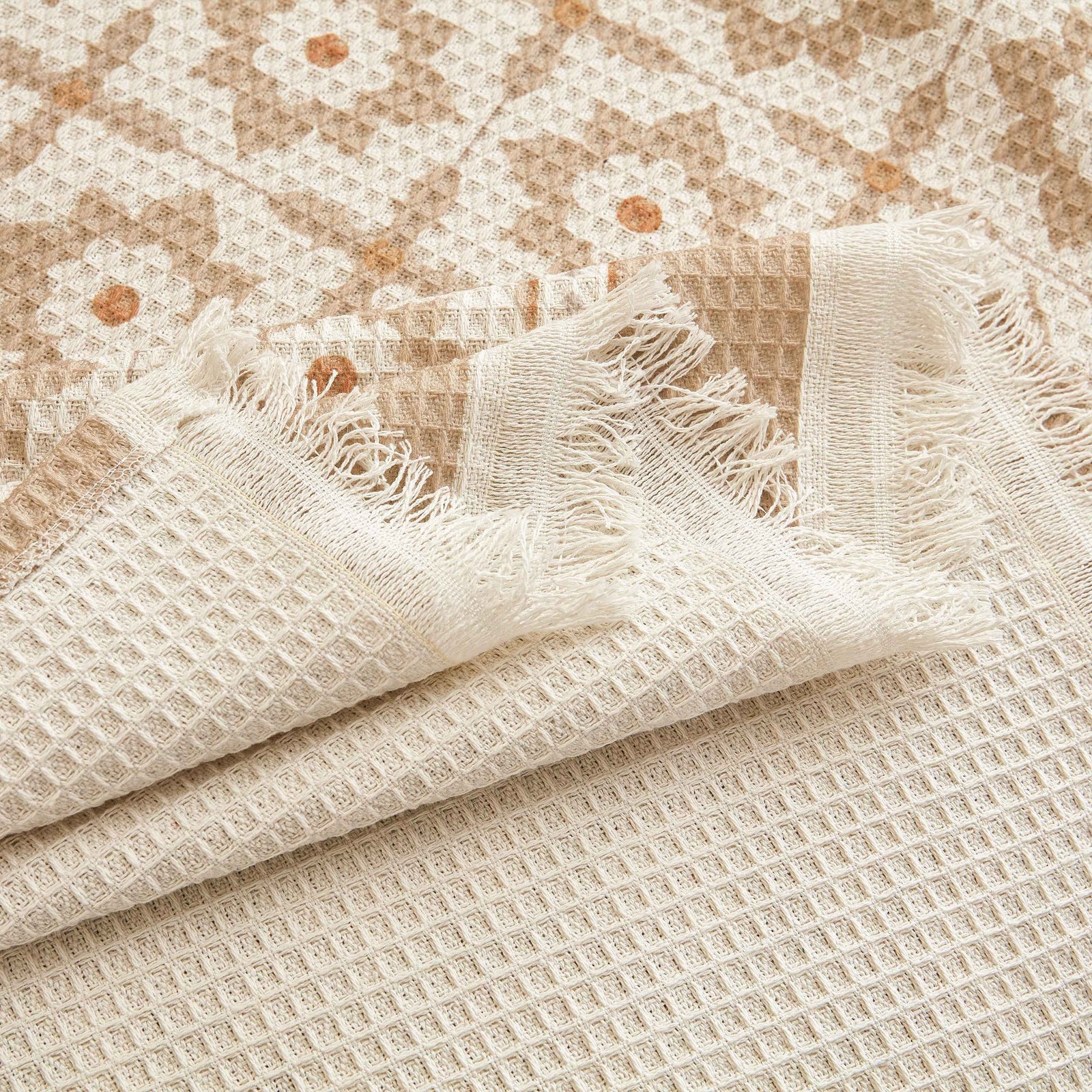 Waffle Lattice Fabric Sofa Cover, Multi-purpose Soft Sofa Throw, Couch Cover Blanket Throws for Couches