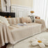 Waffle Lattice Fabric Sofa Cover, Multi-purpose Soft Sofa Throw, Couch Cover Blanket Throws for Couches